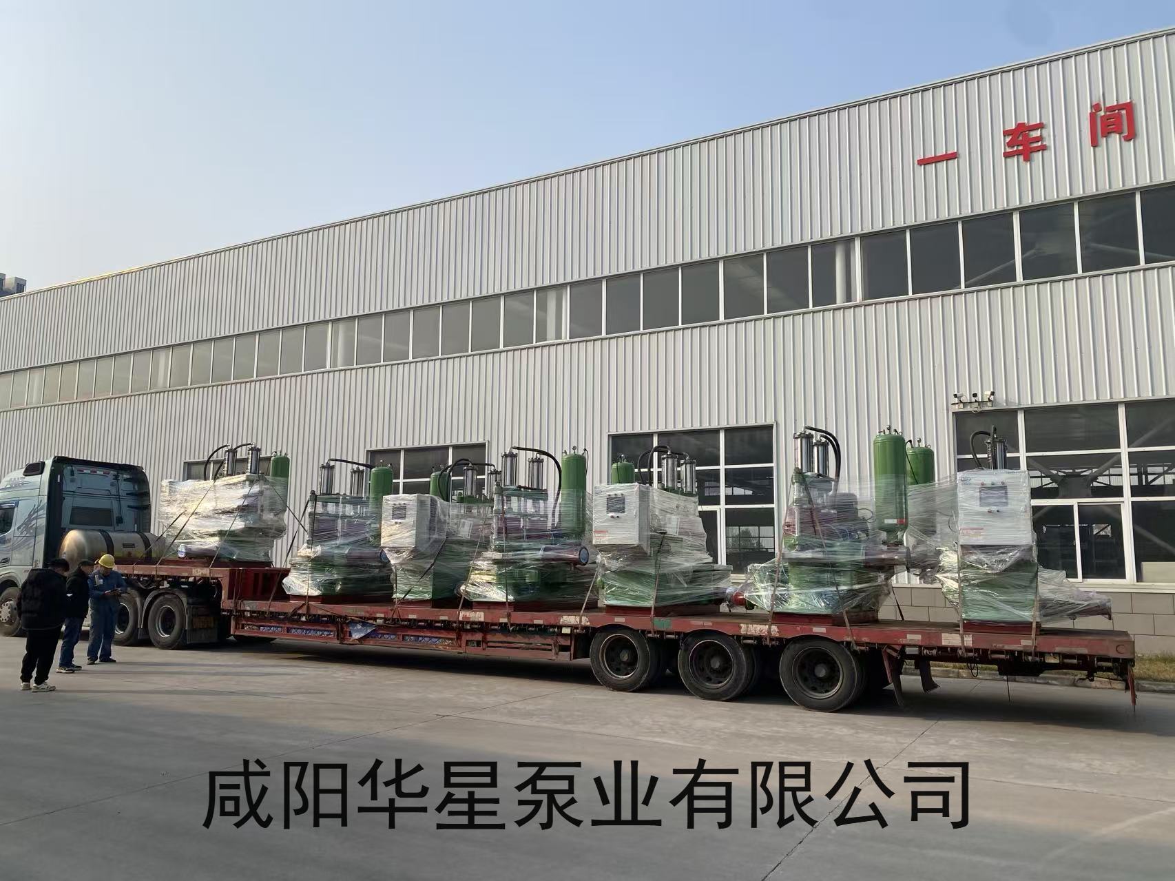 7臺華星YBH400不銹鋼陶瓷柱塞泵發貨